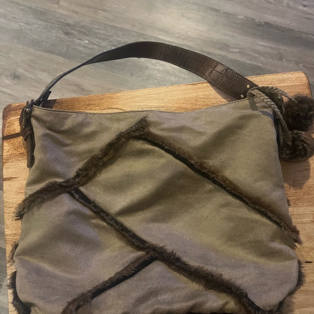 Franco Sarto Suede Purse